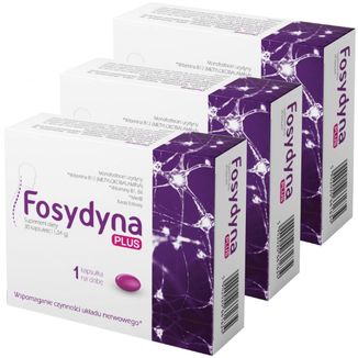 Zestaw Fosydyna Plus, 3 x 30 kapsułek - zdjęcie produktu