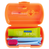 Curaprox, zestaw podróżny, pomarańczowy - miniaturka zdjęcia produktu