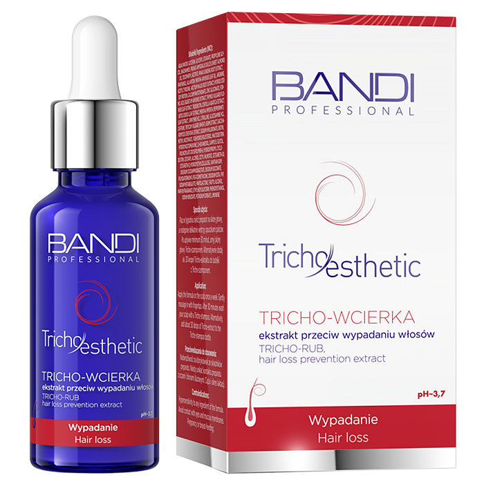 Nieznana Bandi Tricho Esthetic, ekstrakt przeciw wypadaniu włosów, 30 ml