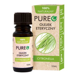 Pureo, olejek eteryczny cytronella, 10 ml - zdjęcie produktu