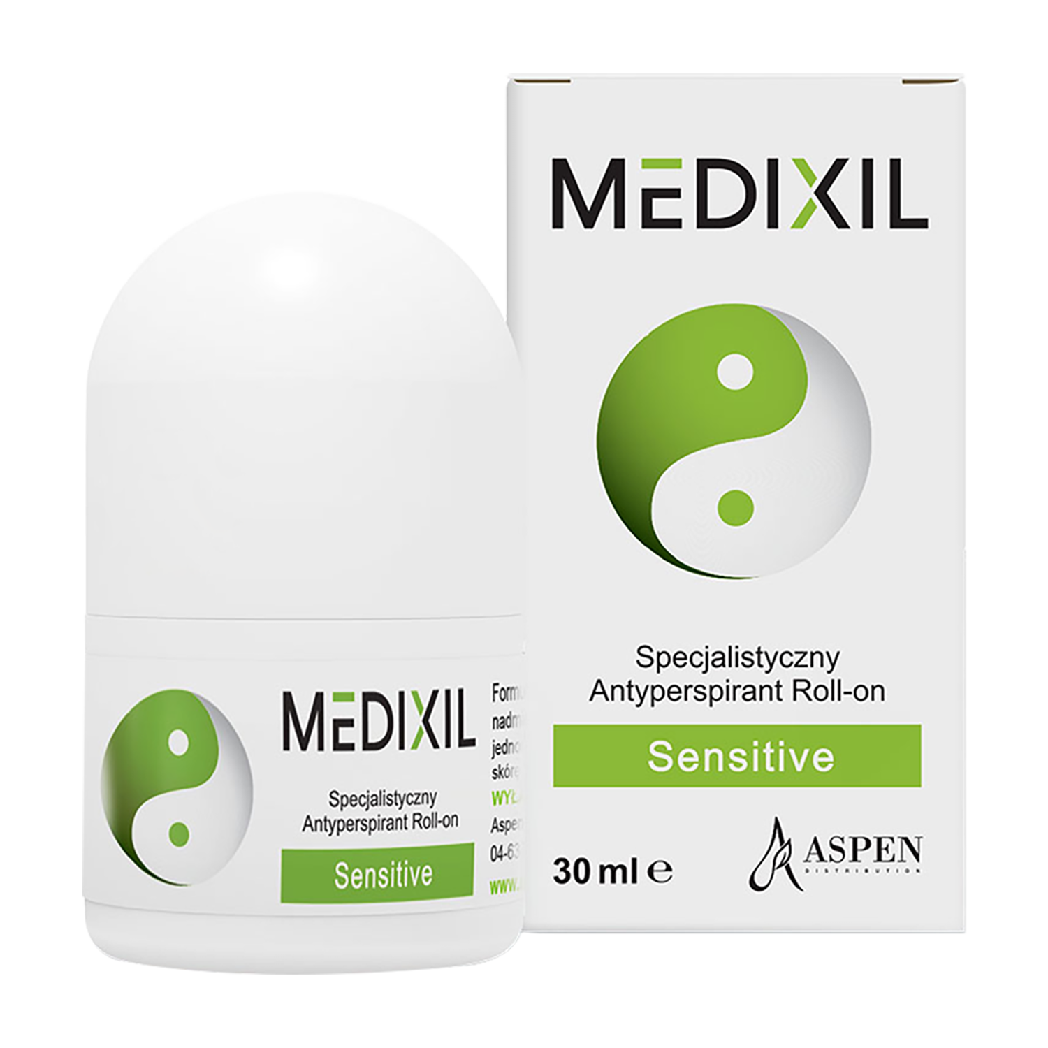 Medixil Medixil Sensitive, Antitranspirant roll-on, 30 ml — Inhaltsstoffe und Bewertung