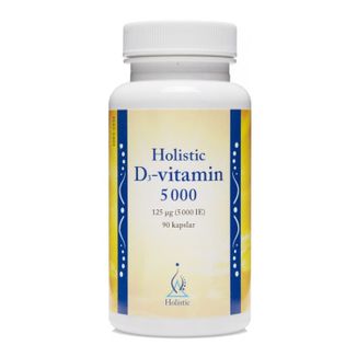 Holistic D3-Vitamin 5000, witamina D 125 μg, 90 kapsułek - zdjęcie produktu