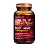 Doctor Life Red Ginseng Ashwagandha, 60 kapsułek - miniaturka zdjęcia produktu