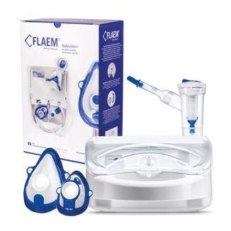 Flaem NebulAir+, inhalator pneumatyczno-tłokowy dla dzieci i dorosłych USZKODZONE OPAKOWANIE - zdjęcie produktu