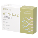 SEMA Lab Witamina B Complex, 60 tabletek powlekanych USZKODZONE OPAKOWANIE - miniaturka zdjęcia produktu