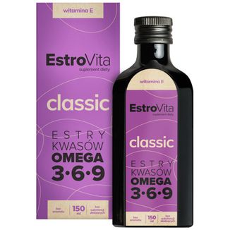 EstroVita Classic, estry kwasów Omega 3-6-9, 250 ml - zdjęcie produktu