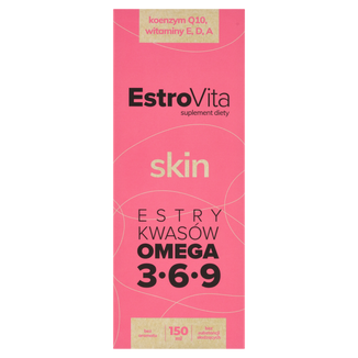 EstroVita Skin, estry kwasów Omega 3-6-9, 150 ml EstroVita Skin, estry kwasów Omega 3-6-9, 150 ml - zdjęcie produktu
