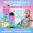 MultiOmega 3 Junior, płyn dla dzieci powyżej 3 lat, smak owoców tropikalnych, 250 ml USZKODZONE OPAKOWANIE - miniaturka 2 zdjęcia produktu
