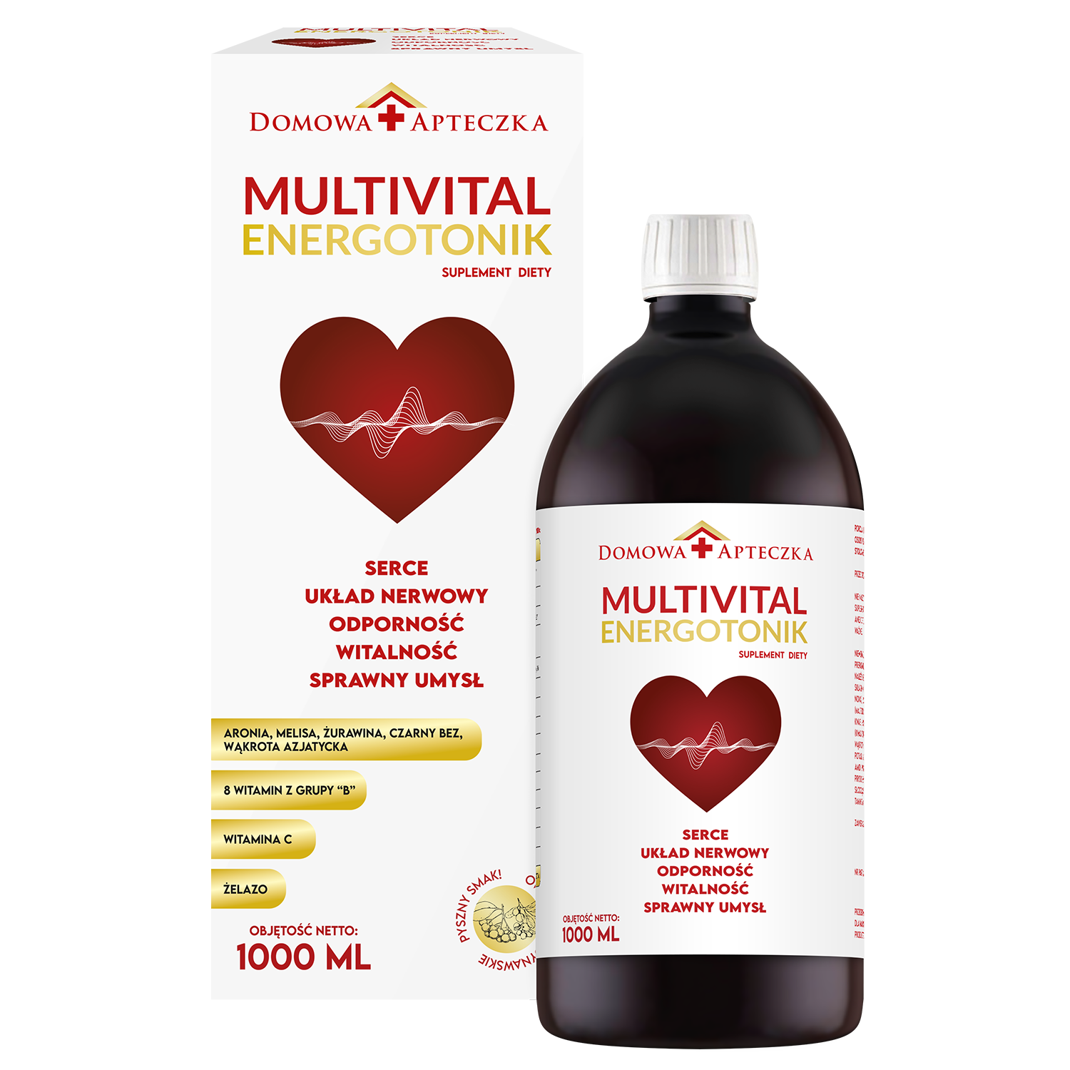 Nieznana Multivital Energotonik, 1000 ml