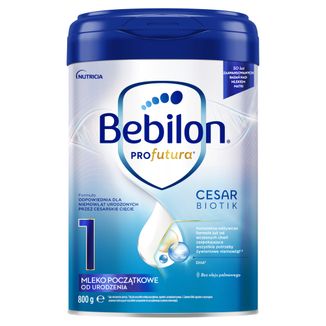 Bebilon Profutura CesarBiotik 1, mleko początkowe, od urodzenia, 800 g - zdjęcie produktu