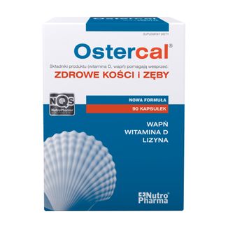 Ostercal, 90 kapsułek USZKODZONE OPAKOWANIE - zdjęcie produktu