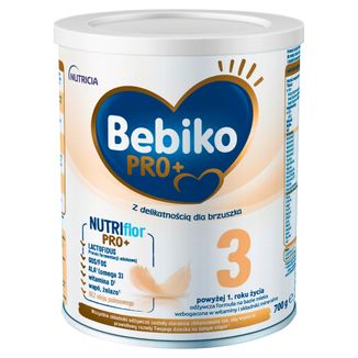 Bebiko Pro+ 3 Nutriflor Pro+, mleko modyfikowane, powyżej 1 roku, 700 g - zdjęcie produktu
