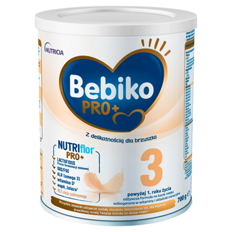 Bebiko Pro+ 3 Nutriflor Pro+, mleko modyfikowane, powyżej 1 roku, 700 g - zdjęcie produktu