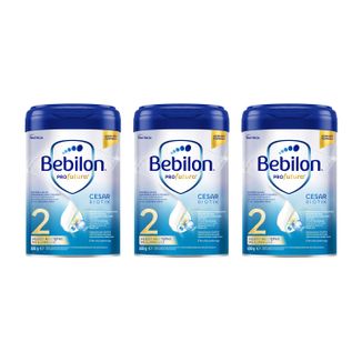 Zestaw Bebilon Profutura Cesar Biotik 2, mleko następne, po 6 miesiącu, 3 x 800 g - zdjęcie produktu