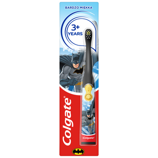 Colgate, szczoteczka elektryczna do zębów dla dzieci, Batman, od 3 lat, 1 sztuka - zdjęcie produktu