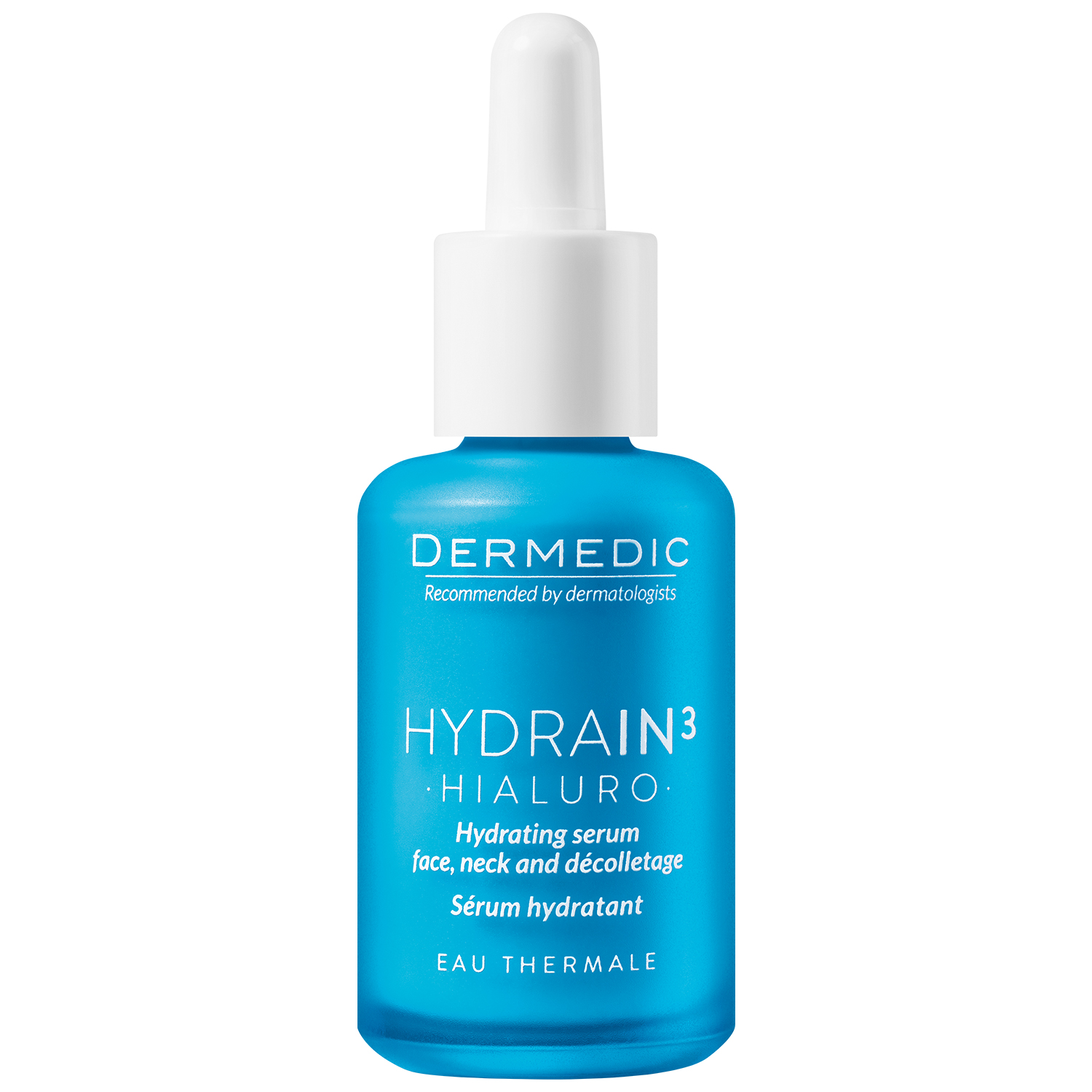 Dermedic Dermedic Hydrain, serum nawadniające twarz, szyję i dekolt, skóra odwodniona i sucha, 30 ml