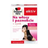 Doppelherz aktiv Na Włosy i Paznokcie, 30 kapsułek - miniaturka zdjęcia produktu