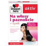 Doppelherz aktiv Na Włosy i Paznokcie, 30 kapsułek Doppelherz aktiv Na Włosy i Paznokcie, 30 kapsułek - miniaturka zdjęcia produktu