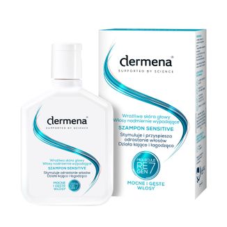 Dermena Sensitive, szampon do wrażliwej skóry głowy, 200 ml - zdjęcie produktu