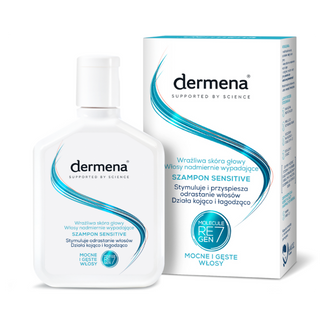 Dermena Sensitive, szampon do wrażliwej skóry głowy, 200 ml - zdjęcie produktu