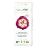Eco by Naty, ekologiczne podpaski poporodowe, kompostowalne, Extra, 10 sztuk - miniaturka zdjęcia produktu