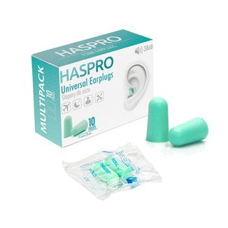 Haspro Multi, stopery do uszu, miętowe, 20 sztuk - zdjęcie produktu