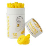 Haspro Tube, stopery do uszu, żółte, 100 sztuk Haspro Tube, stopery do uszu, żółte, 100 sztuk - miniaturka zdjęcia produktu