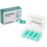 Haspro, formowane zatyczki do uszu, miętowe, 12 sztuk Haspro, formowane zatyczki do uszu, miętowe, 12 sztuk - miniaturka zdjęcia produktu