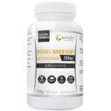 Wish Węgiel Kokosowy Aktywowany 250 mg, proszek, 250 g - miniaturka zdjęcia produktu