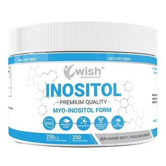 Wish Inositol Myo-Inositol Form, proszek, 250 g - zdjęcie produktu
