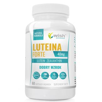Wish Luteina Forte 40 mg, 60 kapsułek - zdjęcie produktu