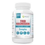 Wish Trio Magnesium Complex, magnez 400 mg, 120 kapsułek - miniaturka zdjęcia produktu