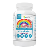 Wish Multiwitamina Complex Junior K2vitaMK7, 120 kapsułek - miniaturka zdjęcia produktu