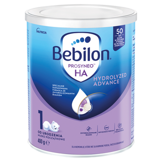 Bebilon Prosyneo HA Hydrolyzed Advance 1, mleko początkowe, od urodzenia, 400 g - zdjęcie produktu