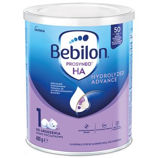 Bebilon Prosyneo HA Hydrolyzed Advance 1, mleko początkowe, od urodzenia, 400 g - zdjęcie produktu
