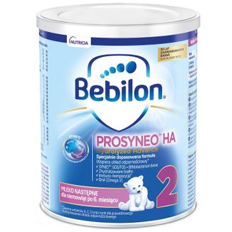 Bebilon Prosyneo HA Hydrolyzed Advance 2, mleko następne, po 6 miesiącu, 400 g USZKODZONE OPAKOWANIE - zdjęcie produktu