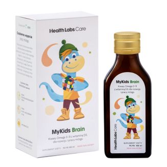 Health Labs MyKids Brain, 100 ml KRÓTKA DATA - zdjęcie produktu