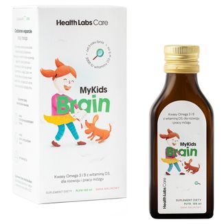 Health Labs MyKids Brain, 100 ml KRÓTKA DATA Health Labs MyKids Brain, 100 ml KRÓTKA DATA - zdjęcie produktu