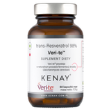 Kenay Trans-Resveratrol 98% Veri-te, 60 kapsułek vege - miniaturka zdjęcia produktu