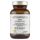 Kenay Witamina D 4000 IU, 60 kapsułek - miniaturka zdjęcia produktu