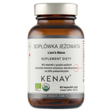 Kenay Lion's Mane, soplówka jeżowata, 60 kapsułek vege - miniaturka zdjęcia produktu