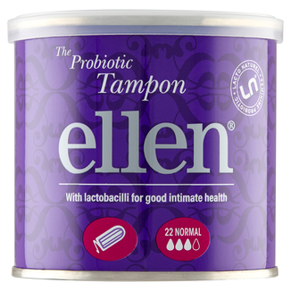 Ellen, tampony probiotyczne, normal economy, 22 sztuki - zdjęcie produktu