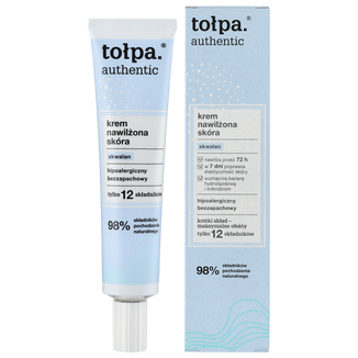 Tołpa Authentic, krem nawilżona skóra, skwalan, 40 ml USZKODZONE OPAKOWANIE - zdjęcie produktu