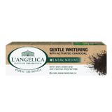 L’Angelica, pasta do zębów z aktywnym węglem, Łagodne Wybielanie, 75 ml - miniaturka zdjęcia produktu