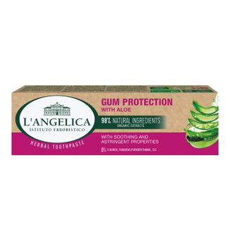 L'Angelica, pasta do zębów z aloesem, Ochrona dziąseł, 75 ml - zdjęcie produktu