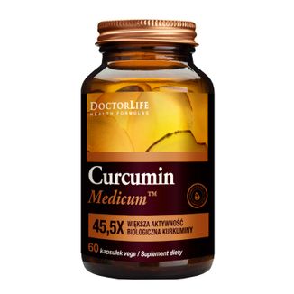 Doctor Life Curcumin Medicum, 60 kapsułek vege - zdjęcie produktu
