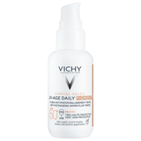 Vichy Capital Soleil UV-Age Daily Tinted, lekki fluid koloryzujący przeciw oznakom fotostarzenia, SPF 50+, 40 ml - miniaturka zdjęcia produktu