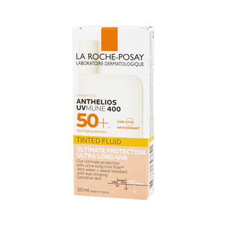 La Roche-Posay Anthelios UVMune 400, barwiący fluid ochronny, SPF 50+, 50 ml - zdjęcie produktu