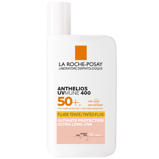 La Roche-Posay Anthelios UVMune 400, barwiący fluid ochronny, SPF 50+, 50 ml - zdjęcie produktu