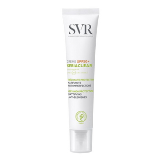 SVR SebiaClear, krem ochronny o działaniu matującym do skóry trądzikowej, SPF 50+, 40 ml - zdjęcie produktu